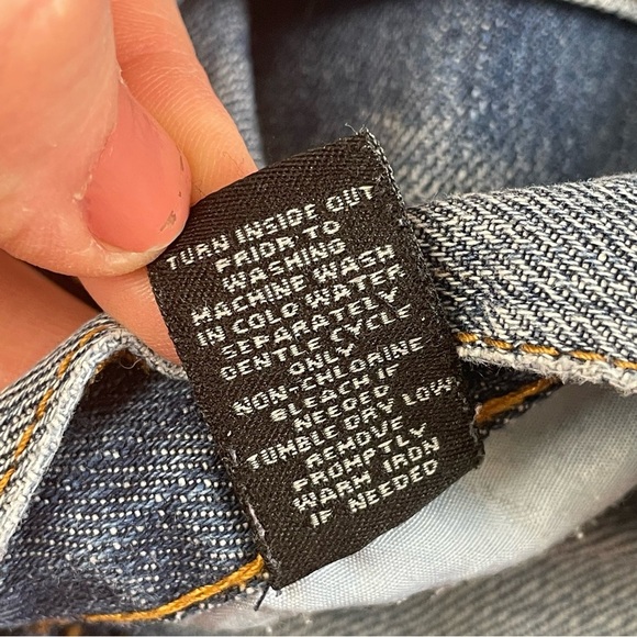 Buckle Black Jeans Men’s 30 x 32 distressed star stripe patches denim - Picture 12 of 13